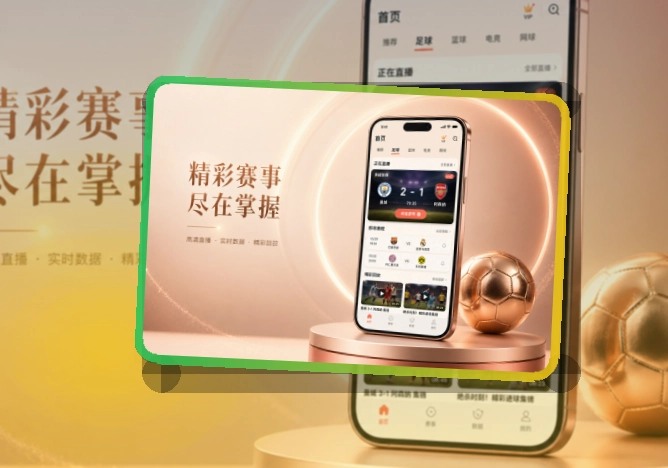 开云 App看赛能力补充 页面展示
